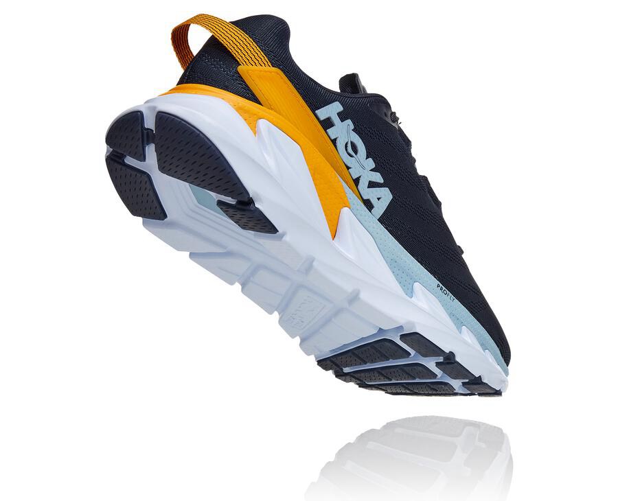 Hoka One One Koşu Ayakkabısı Erkek Lacivert/Beyaz - Elevon 2 - LC4703526